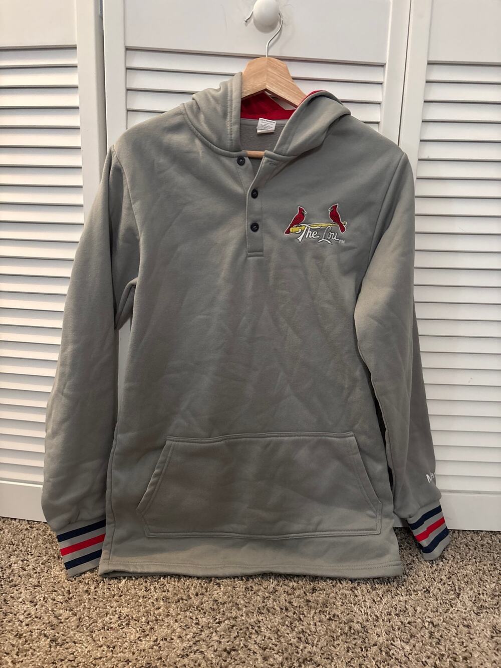 SGA St. Louis Cardinals Henley Hoodie